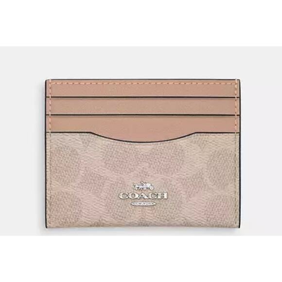 Coach Accessories - Coach card holder cream color
